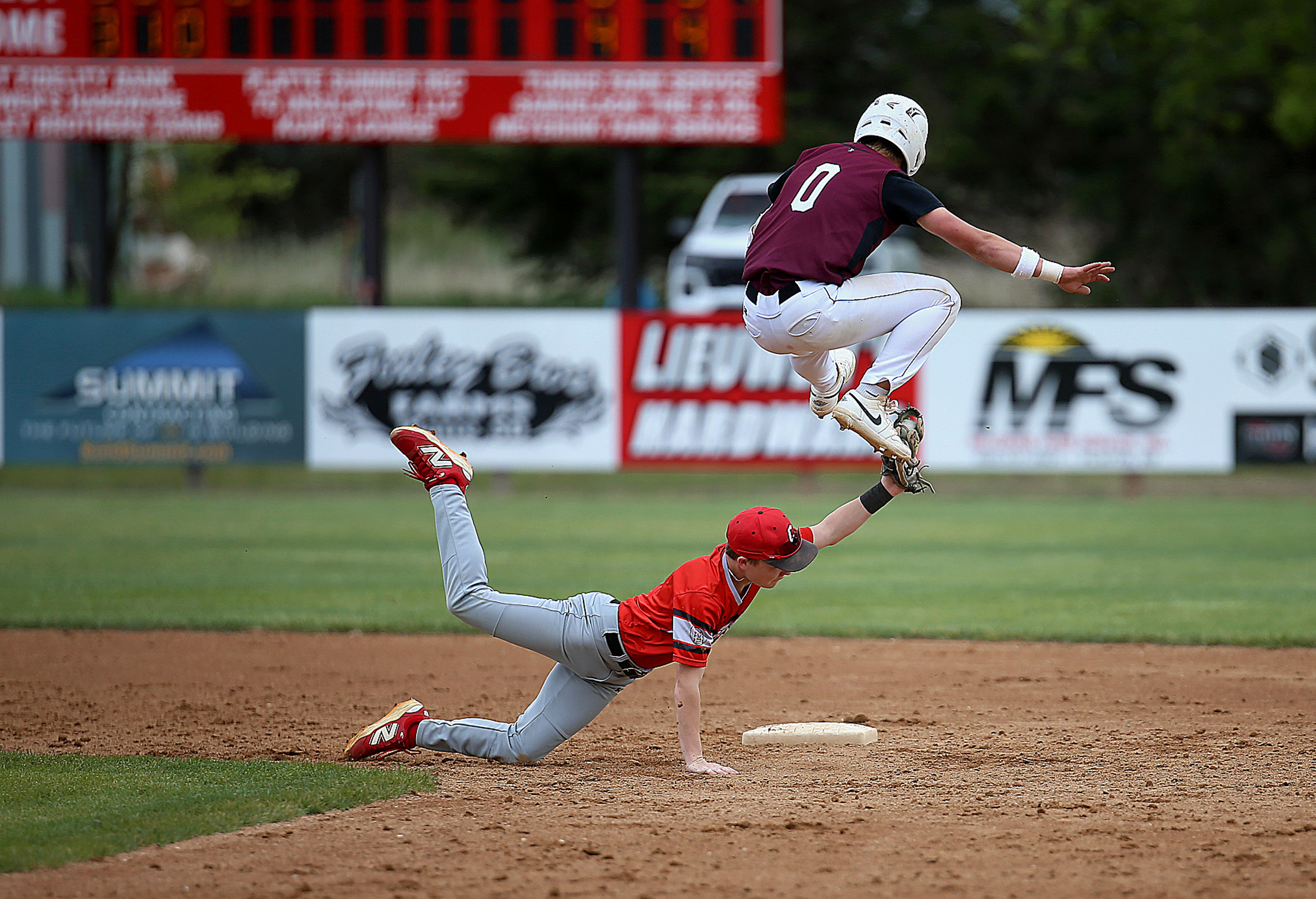 PHOTO GALLERY: HS Baseball playoffs - Chamberlain/Kimball/Lyman vs Platte-Geddes/Dakota Christian/White Lake 